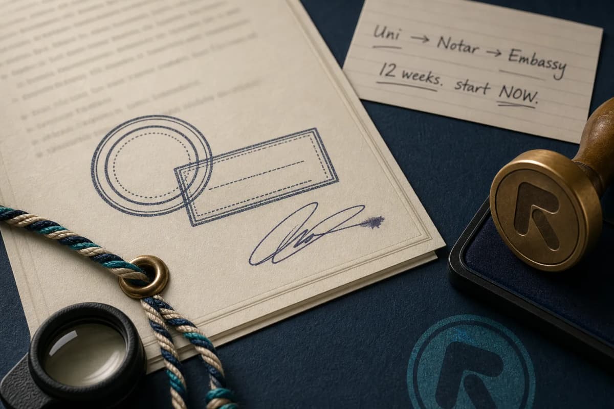 Authenticating Dental Documents for Germany: The Full Chain from University to Embassy (2026)