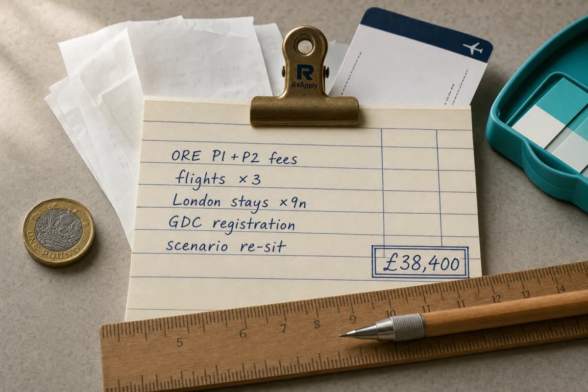 The Real Cost of a UK Dental Licence: Where the £25,000–45,000 Goes (2026)
