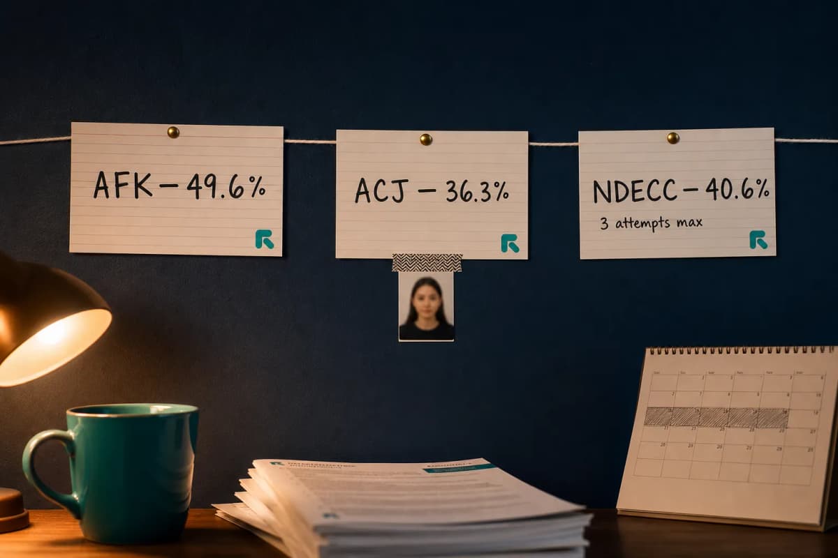 آزمونهای NDEB کانادا: AFK، ACJ و NDECC با نرخهای قبولی رسمی ۲۰۲۵